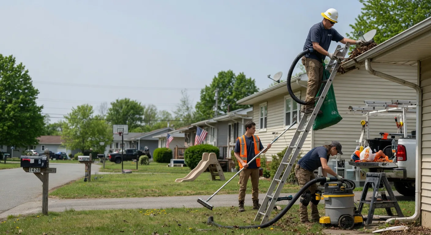Gutter Installation in Kincaid, IL near me
